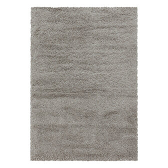 Hoogpolig fluffy vloerkleed Edel kleur beige