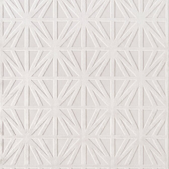 Effen laagpolig vloerkleed Sahara kleur creme 