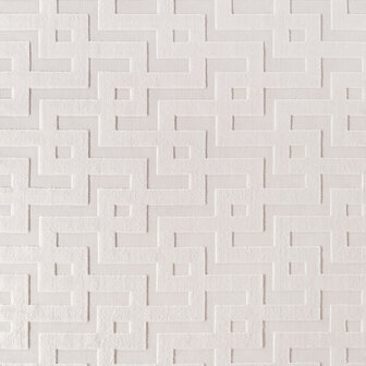 Effen laagpolig vloerkleed Sahara kleur creme 