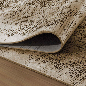 Vintage vloerkleed Elegant kleur koper