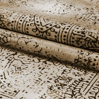 Vintage vloerkleed Elegant kleur koper