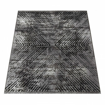 Vintage vloerkleed Elegant kleur grijs