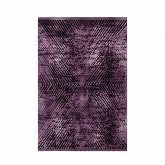 Vintage vloerkleed Elegant kleur lila