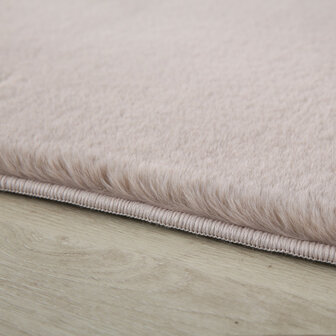 Effen of uni vloerleed Royal kleur beige