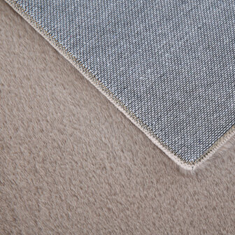 Effen of uni vloerleed Royal kleur beige