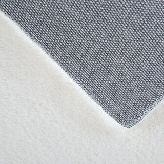 Effen of uni vloerleed Royal kleur creme