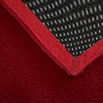 Effen of uni vloerleed Royal kleur rood