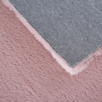 Effen of uni vloerleed Royal kleur rose
