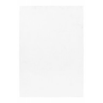 Effen of uni vloerleed Royal kleur wit