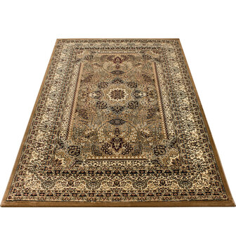 Klassiek vloerkleed Oriental kleur beige