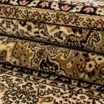 Klassiek vloerkleed Oriental kleur beige