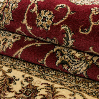 Klassiek vloerkleed Oriental kleur rood