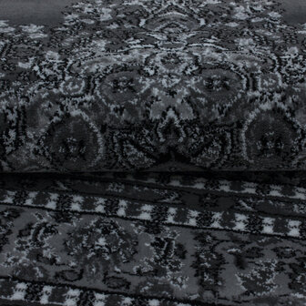 Klassiek vloerkleed Oriental kleur grijs 297