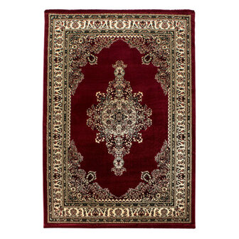 Klassiek vloerkleed Oriental kleur rood 297