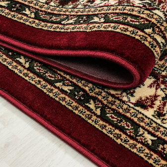Klassiek vloerkleed Oriental kleur rood 297