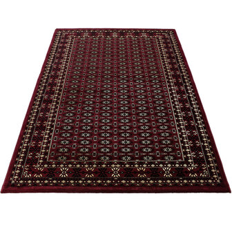 Klassiek vloerkleed Oriental kleur rood 351