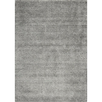 Wollen handloom vloerkleed Zenaga kleur zilver