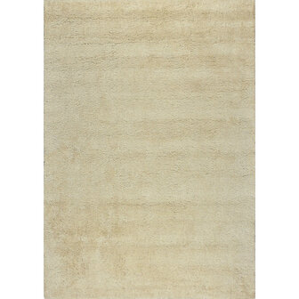Wollen handloom vloerkleed Zenaga kleur ivoor