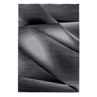 Modern vloerkleed Regent kleur zwart 6590