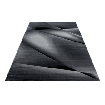 Modern vloerkleed Regent kleur zwart 6590
