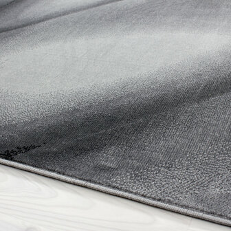 Modern vloerkleed Regent kleur zwart 6590
