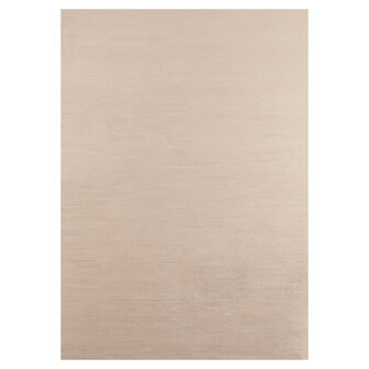 Effen of uni vloerkleed Dynasty kleur beige