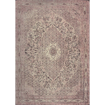 Vloerkleed Tabriz kleur rose