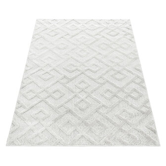 Creme vloerkleed of karpet Ancona 4708