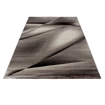 Modern vloerkleed Regent kleur bruin 6590