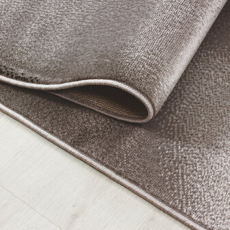 Modern vloerkleed Regent kleur bruin 6590