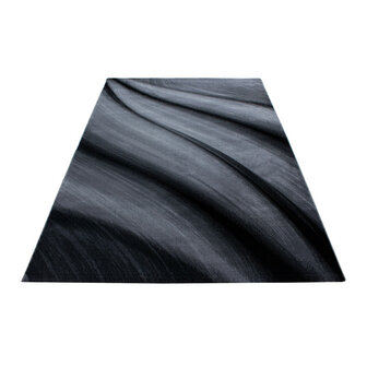 Modern vloerkleed Regent kleur zwart 6630