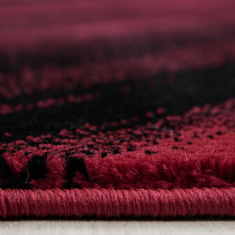 Modern vloerkleed Regent kleur rood 6630