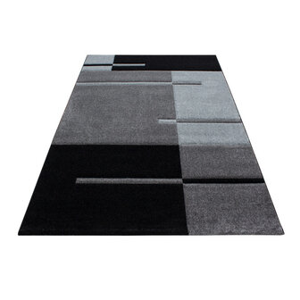 Grijs vloerkleed of karpet Mabel 