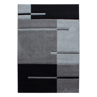Grijs vloerkleed of karpet Mabel 