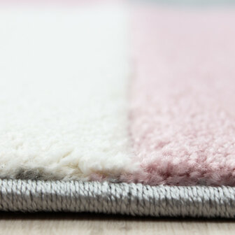 Pink vloerkleed of karpet Mabel 
