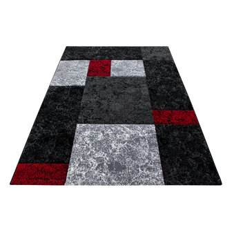 Rood vloerkleed of karpet Mabel 