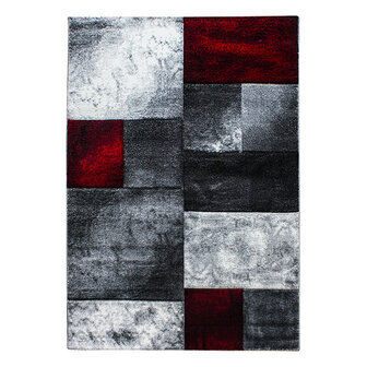 Rood vloerkleed of karpet Mabel 
