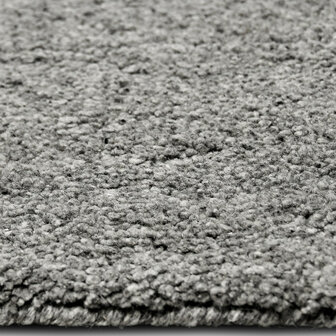 Wollen handloom vloerkleed Zenaga kleur zilver op maat gemaakt van 100% zuiver wol  