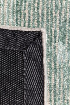 Vintage vloerkleed Erode Ligne Pure kleur groen