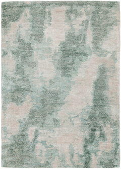 Groen vintage vloerkleed