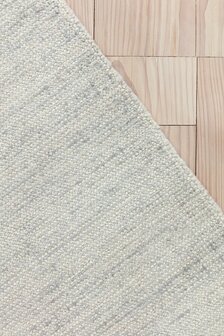 Zuiver wol vloerkleed Oat Ligne Pure kleur grijs