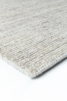 Zuiver wol vloerkleed Oat Ligne Pure kleur grijs