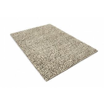Wollen vloerkleed of karpet Helsinki kleur beige