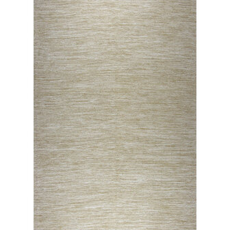 Katoenen uni vloerkleed LIMA kleur beige