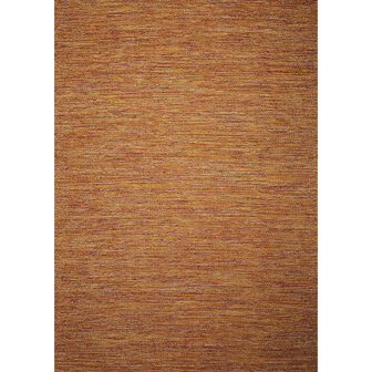 Katoenen uni vloerkleed LIMA kleur oranje