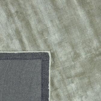 Viscose vloerkleed FLAVIA kleur licht groen
