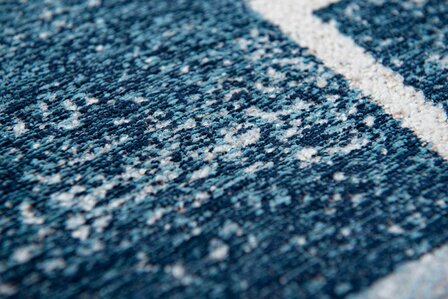 Louis De Poortere vloerkleed, Craft Ice Blue 9355, Lucia design