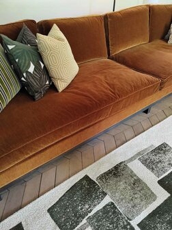 Louis De Poortere vloerkleed, Craft Sycamore 9356, Lucia design