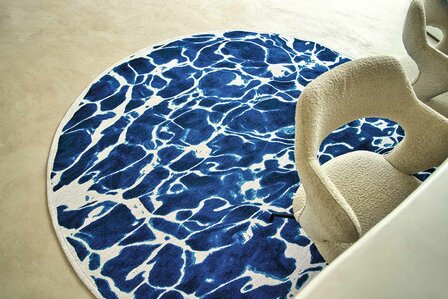 Louis De Poortere vloerkleed, Meditation Surf 9351, Swim design