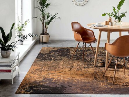 Louis De Poortere vloerkleed, Mad Men Deep Mine 8618, Cracks design